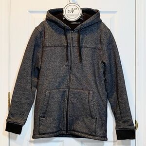 APT. 9 Men's Jacket Full-Zip Hoodie Dark Gray Size S